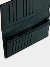 Dolce & Gabbana Dark Green Crocodile Continental Wallet
