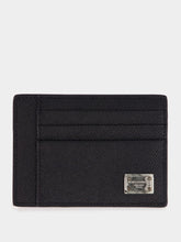 Dolce & Gabbana Dauphine-Print Calfskin Card Holder