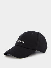 Givenchy Black Cotton Embroidery 4G Baseball Cap