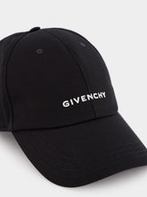 Givenchy Black Cotton Embroidery 4G Baseball Cap