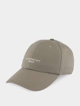 Givenchy Salvia Green Paris Embroidered Cap