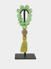 Studio Julia Atlas Green Prayer Bead Artwork