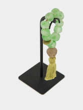 Studio Julia Atlas Green Prayer Bead Artwork
