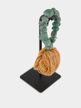 Studio Julia Atlas Jade Green Prayer Bead Artwork