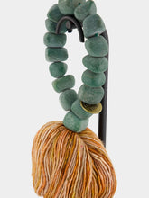 Studio Julia Atlas Jade Green Prayer Bead Artwork