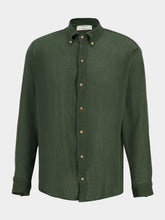 Spiritum Tulum Forest Green Balam Cotton Shirt
