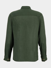 Spiritum Tulum Forest Green Balam Cotton Shirt