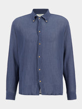 Spiritum Tulum Indigo Blue Balam Cotton Shirt