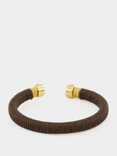 Gas Bijoux Sarina Brown and Gold Cuff Bracelet