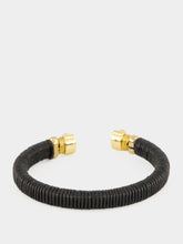 Gas Bijoux Black and Turquoise Sarina Cuff Bracelet