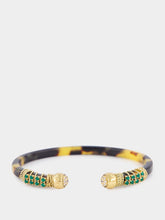 Gas Bijoux Brown Sari Gold-Plated Bracelet