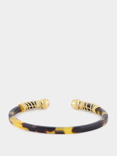 Gas Bijoux Brown Sari Gold-Plated Bracelet