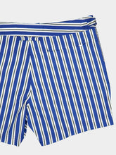Tom Ford Blue and White Striped Swim Shorts