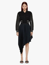 Givenchy Black Cropped Varsity Jacket