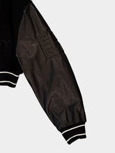 Givenchy Black Cropped Varsity Jacket
