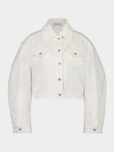 Givenchy Off-White Cocoon Denim Jacket