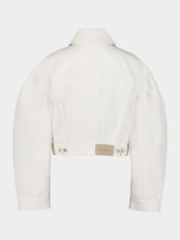 Givenchy Off-White Cocoon Denim Jacket