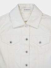 Givenchy Off-White Cocoon Denim Jacket