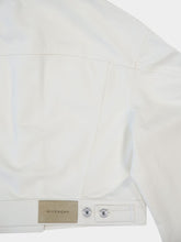 Givenchy Off-White Cocoon Denim Jacket