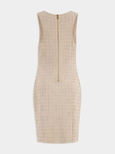 Givenchy Sleeveless Mini Dress With Embossed Pattern