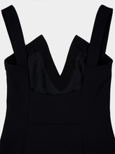 Givenchy Black V-Neck Cady Mini Dress