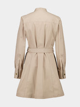 Givenchy Taupe Safari Poplin Dress