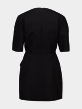 Givenchy Black Wool Mini Dress