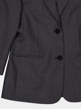 Givenchy Grey Mix Wool Single-Breasted Blazer