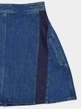 Givenchy Medium Blue Cocoon Denim Mini Skirt