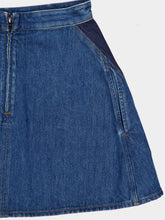 Givenchy Medium Blue Cocoon Denim Mini Skirt