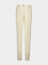 Givenchy Ivory Wool Straight-Leg Tailored Trousers