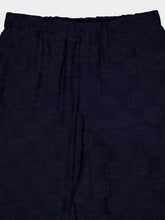Givenchy Navy 4G Liquid Jacquard Pants