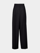 Givenchy Black Monogram 72 Jacquard Pleated Pants