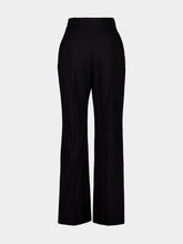 Givenchy Black Classic Wool Cigarette Trousers