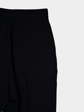 Givenchy Black Classic Wool Cigarette Trousers