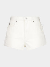 Givenchy White Polaris Denim Shorts