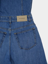 Givenchy Medium Blue Wide Denim Jumpsuit