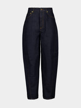Givenchy Dark Blue Raw Denim Cocoon Jeans