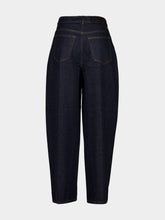 Givenchy Dark Blue Raw Denim Cocoon Jeans