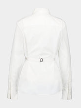 Givenchy White Shirt With Buckle Belt