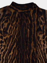 Givenchy Leopard Print Silk Blouse