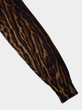 Givenchy Leopard Print Silk Blouse