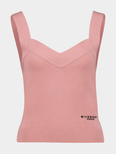 Givenchy Light Pink Wool and Cashmere Tank Top