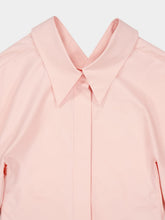 Givenchy Silk Pink Slashed Shirt in Poplin