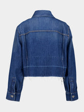 Givenchy Medium Blue Denim Shirt with Raw Hem