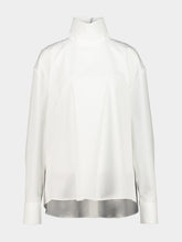 Givenchy White Back-to-Front Poplin Shirt