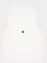 Givenchy White Slim Fit Tank Top