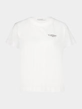 Givenchy White Logo Cotton T-Shirt