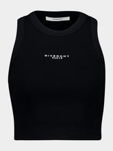 Givenchy Black Cropped Tank Top
