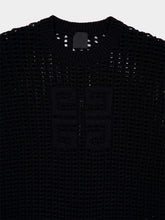 Givenchy Black 4G Sweater in Wool and Cashmere